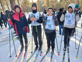 Краевые лыжные соревнования памяти Тани Савичевой.